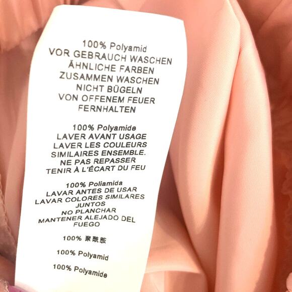 Missguided Sports Class Athleisure Shorts 14 Blue Pink High Waist Pockets Preppy - Picture 7 of 7